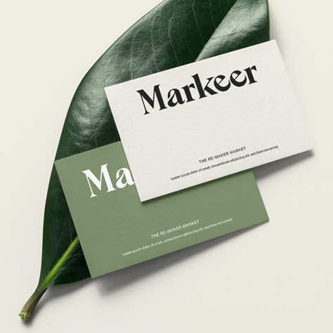 Modern Luxury E-Commerce Marketplace Brand Identity Design 1
